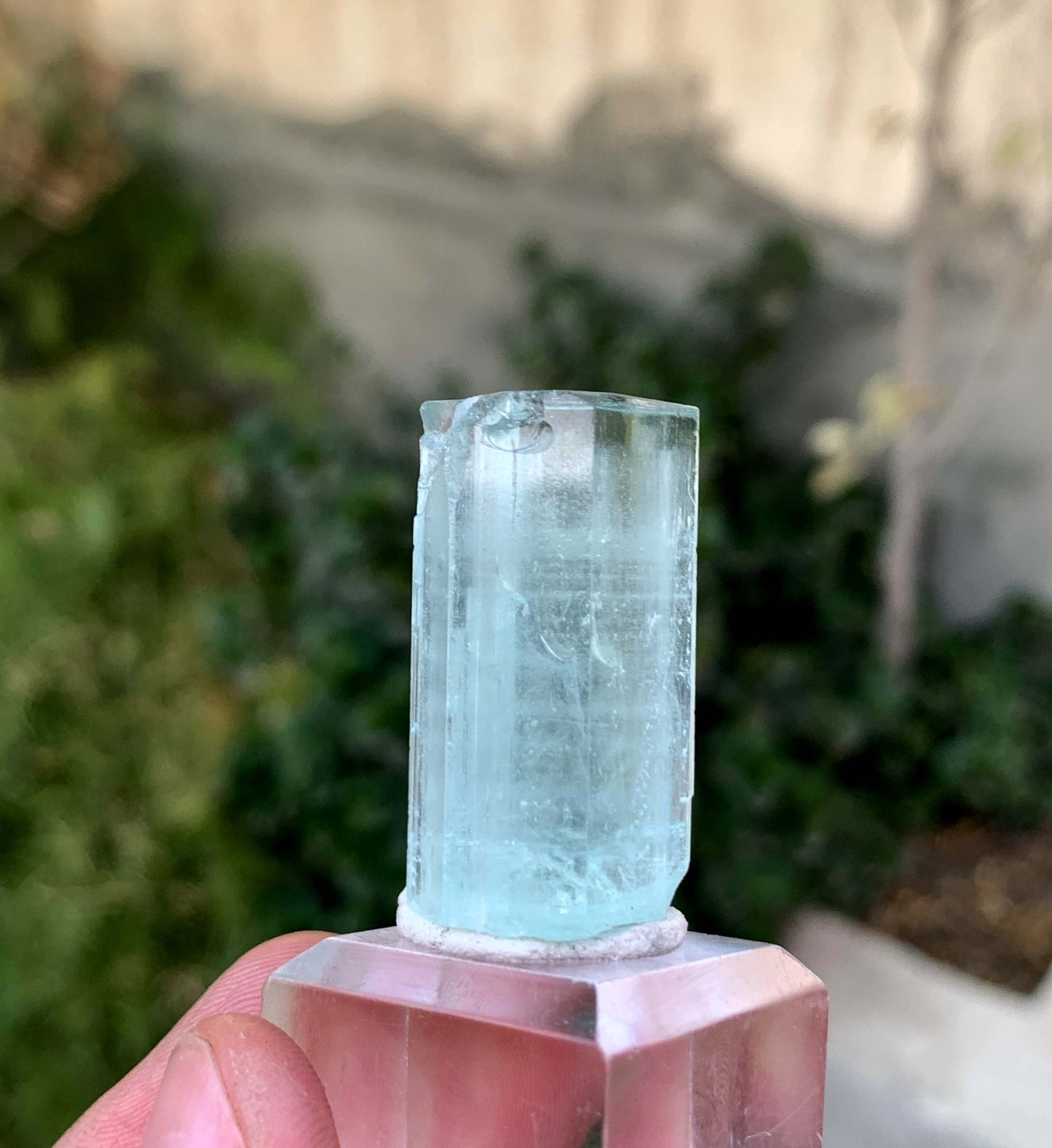 Sky Blue Aquamarine Crystal From Pakistan 17 Gram