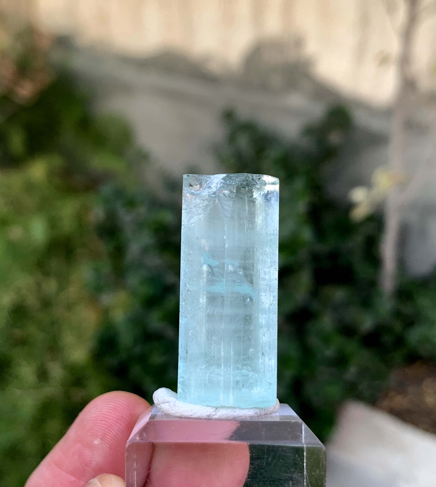 Sky Blue Aquamarine Crystal From Pakistan 17 Gram
