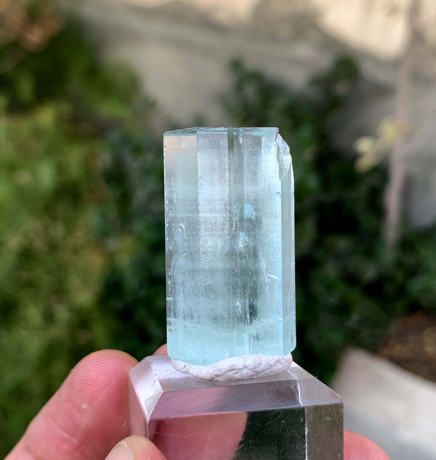 Sky Blue Aquamarine Crystal From Pakistan 17 Gram