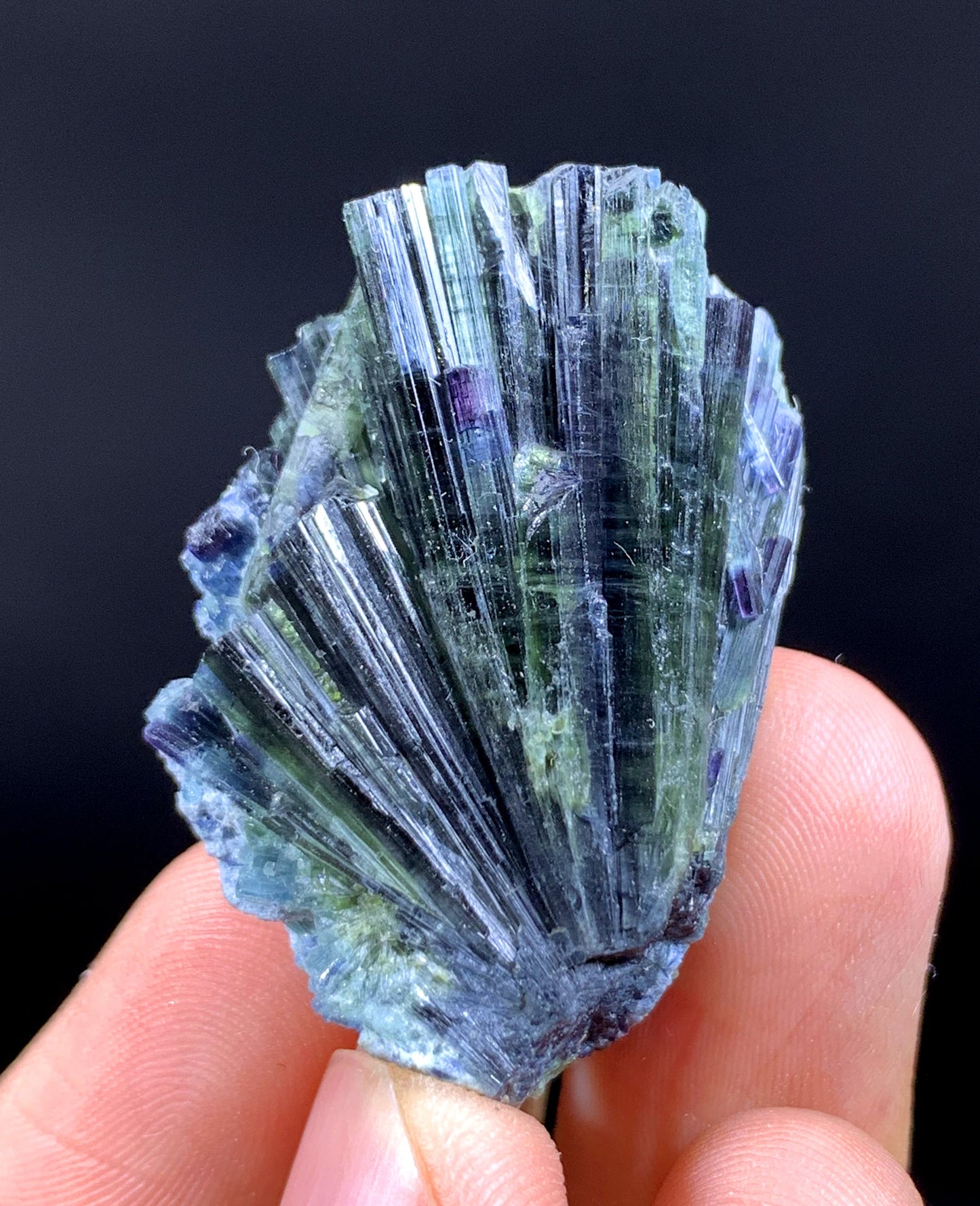Indicolite Blue Tourmaline Bunch From AFghanistan