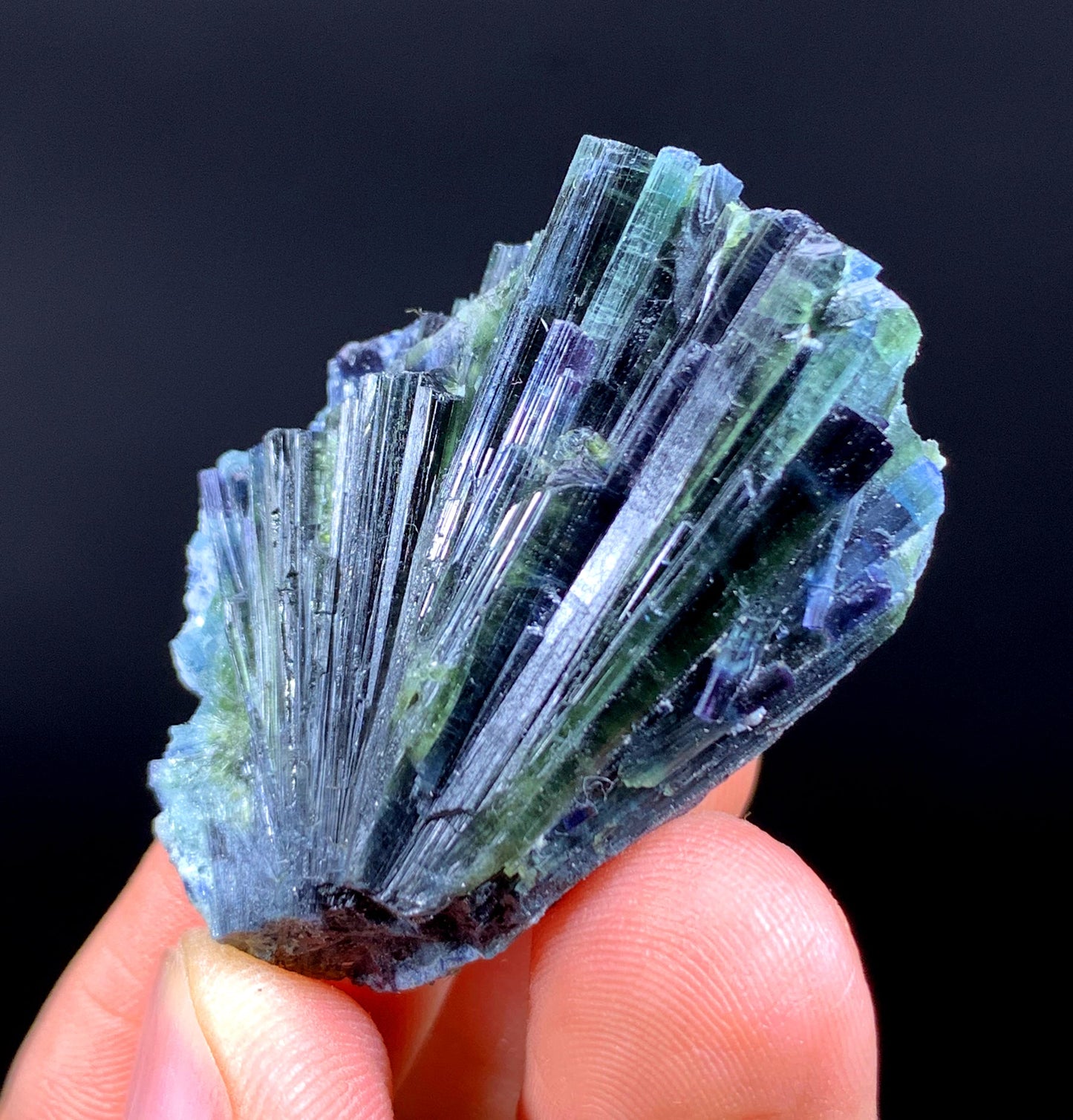 Indicolite Blue Tourmaline Bunch From AFghanistan