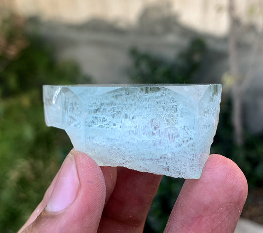 Sky Blue Aquamarine Crystal From Pakistan 27 Gram