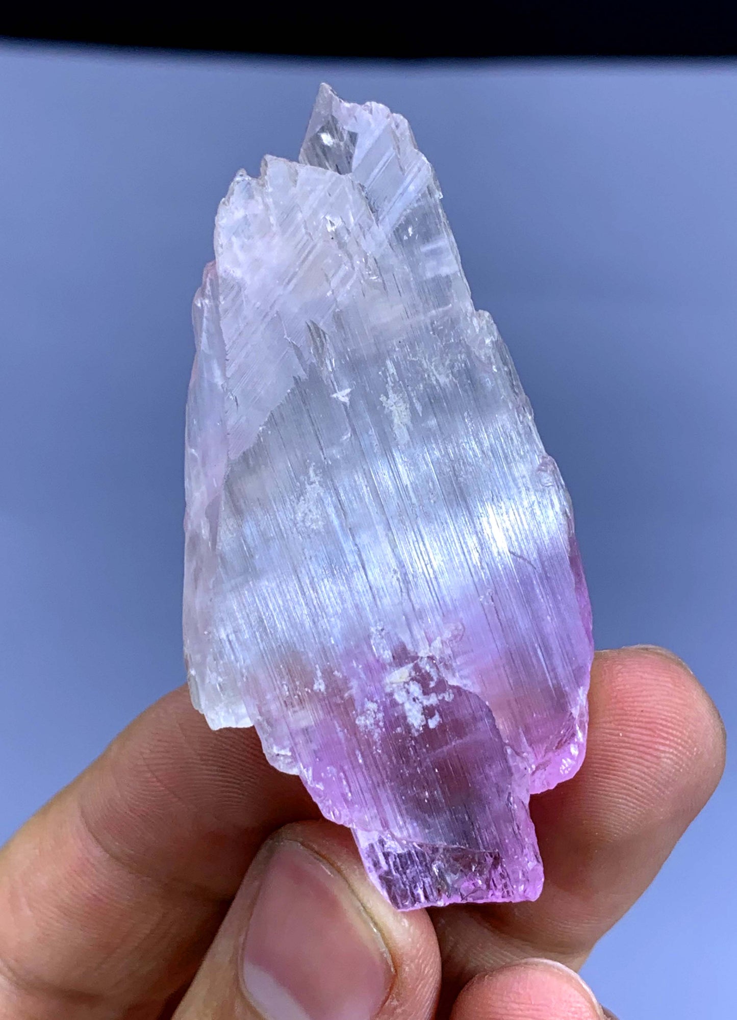 Natural Pink Kunzite Crystal from Afghanistan - 28 gram