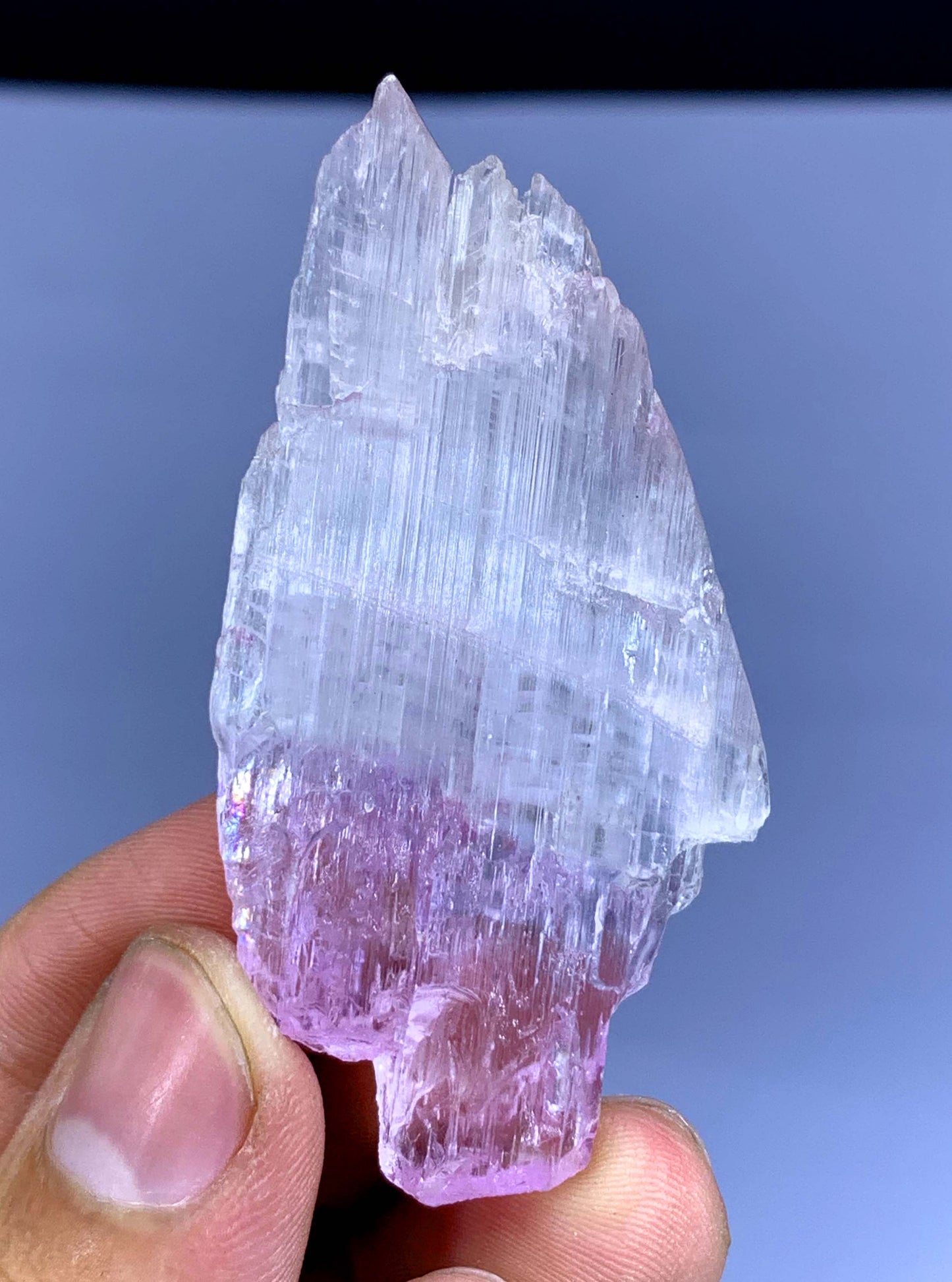 Natural Pink Kunzite Crystal from Afghanistan - 28 gram