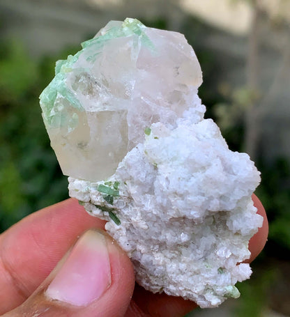 Pink Mrganite Crystal On Matrix From Afghanistan 28 Gram