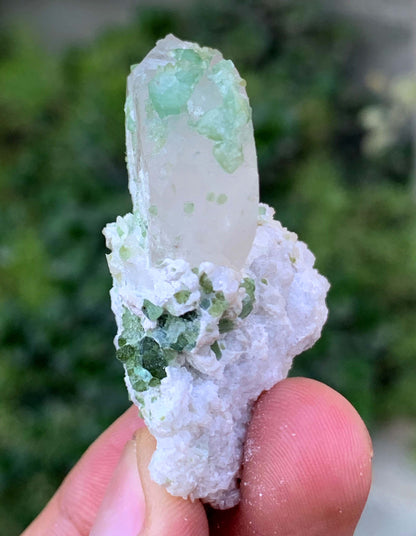 Pink Mrganite Crystal On Matrix From Afghanistan 28 Gram