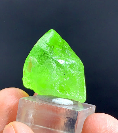 Green Peridot Crystal from Pakistan - 75.25 carat