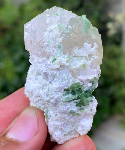 Pink Mrganite Crystal On Matrix From Afghanistan 28 Gram