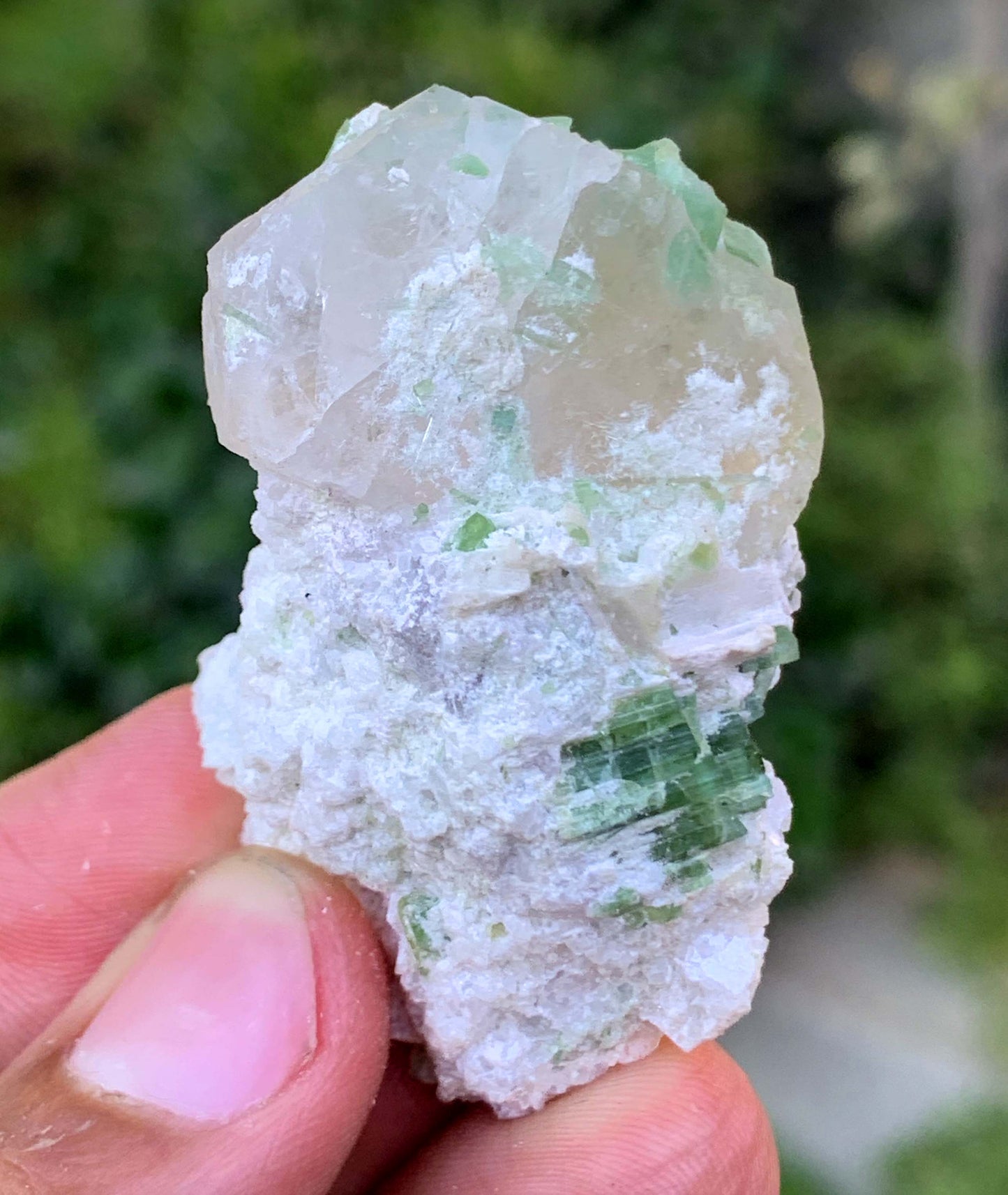 Pink Mrganite Crystal On Matrix From Afghanistan 28 Gram