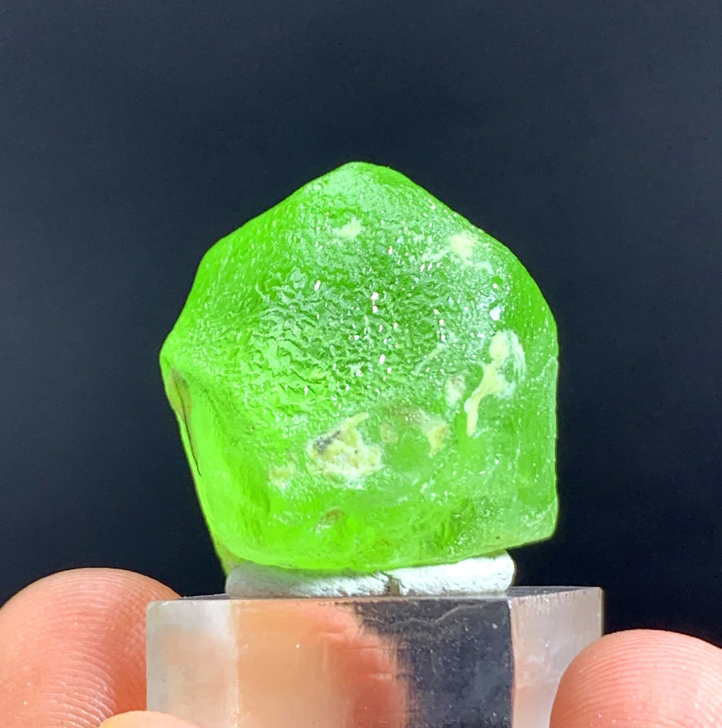 Green Peridot Crystal from Pakistan - 75.25 carat