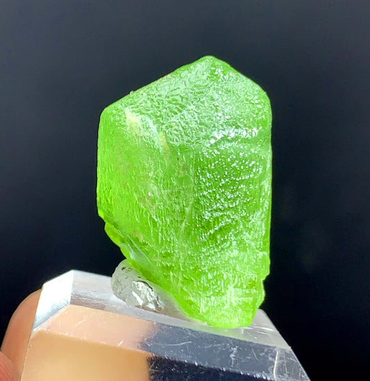 Lush Green Olivine Peridotr Crystal From Pakistan 15 Gram
