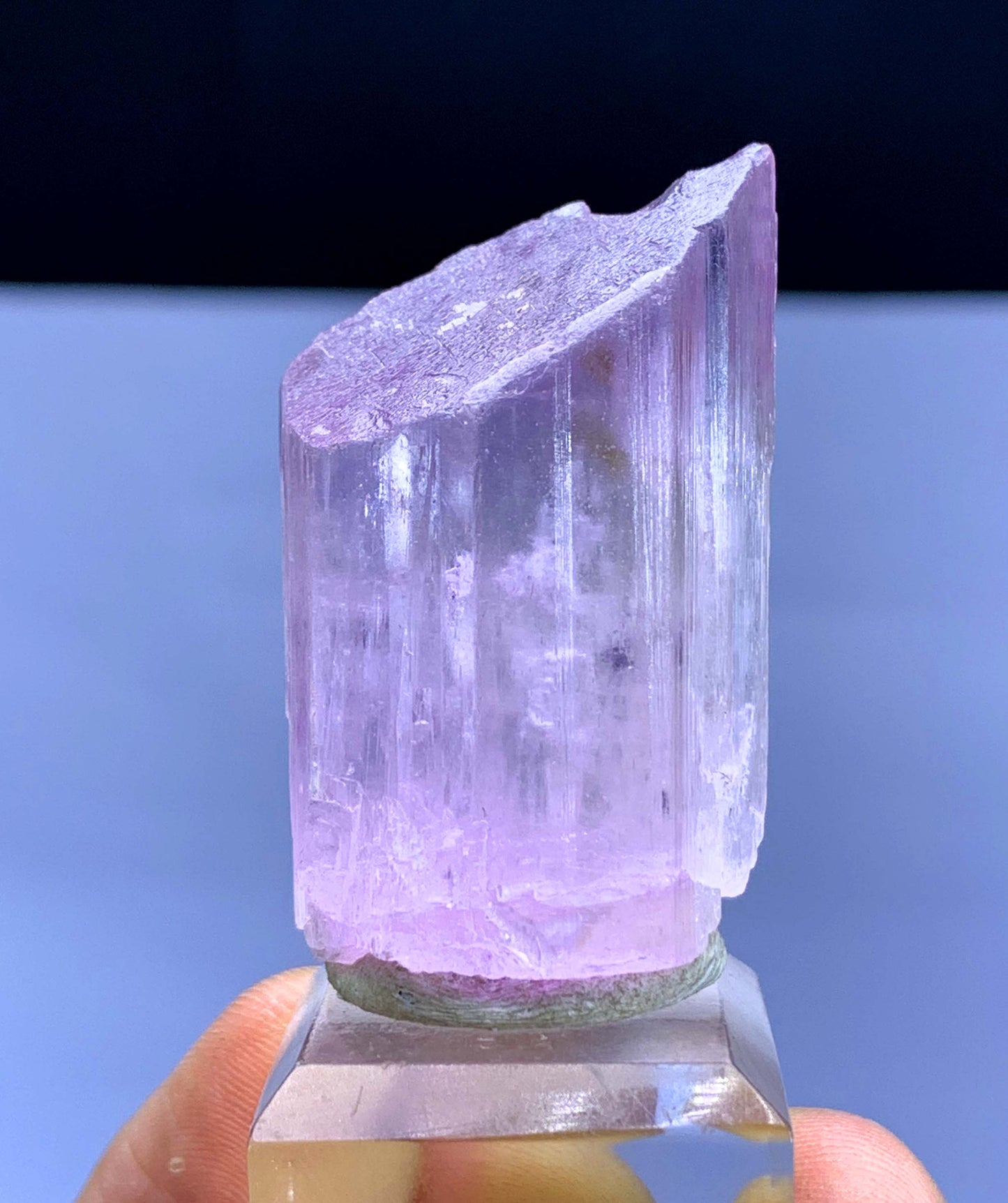Natural Pink Kunzite Crystal from Afghanistan - 34 gram