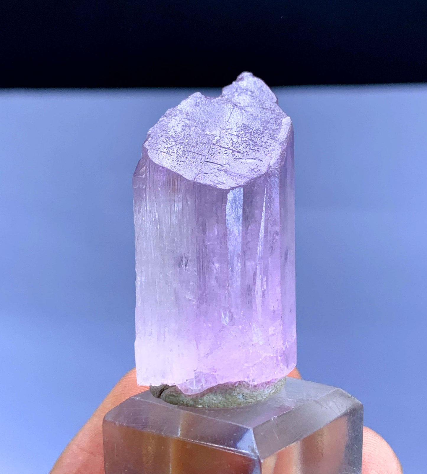 Natural Pink Kunzite Crystal from Afghanistan - 34 gram