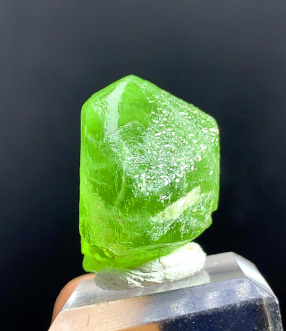 Lush Green Olivine Peridotr Crystal From Pakistan 15 Gram