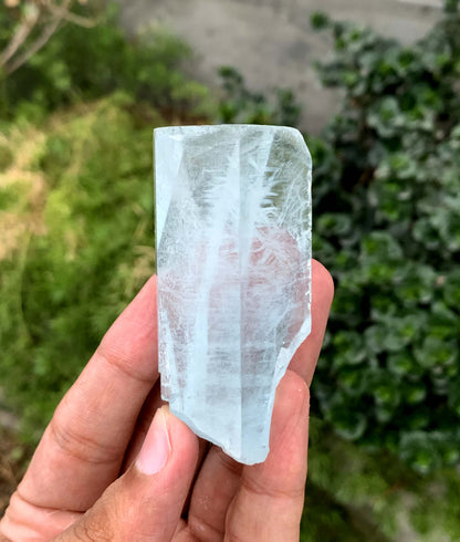Natural Terminated Blue Aquamarine Crsytal From Skardu Pakistan