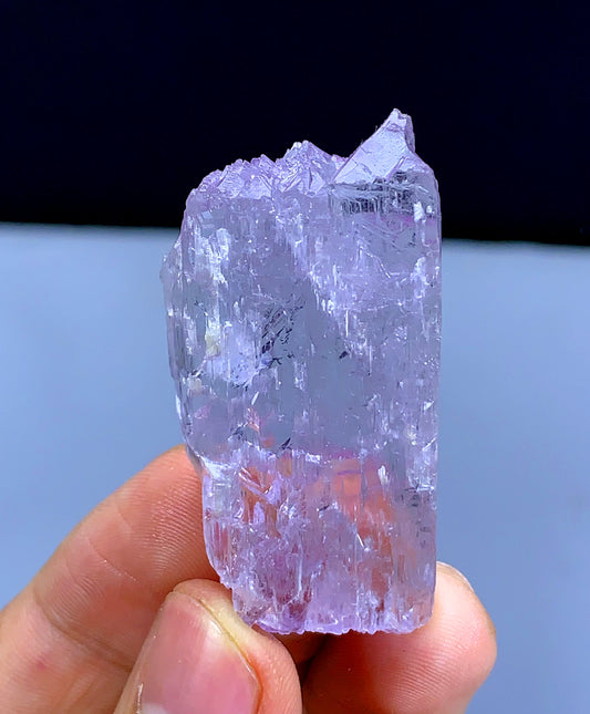 27 grams Flourescent Pink Kunzite Crystal from Afghanistan