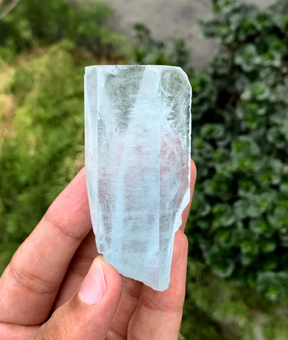 Natural Terminated Blue Aquamarine Crsytal From Skardu Pakistan