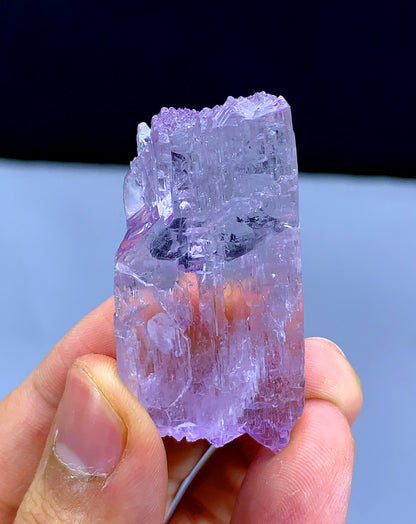27 grams Flourescent Pink Kunzite Crystal from Afghanistan