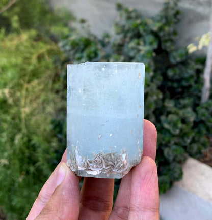 Natural Terminated Blue Tourmaline Crystal From Pakistan 137 Gram