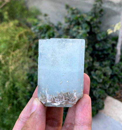 Natural Terminated Blue Tourmaline Crystal From Pakistan 137 Gram