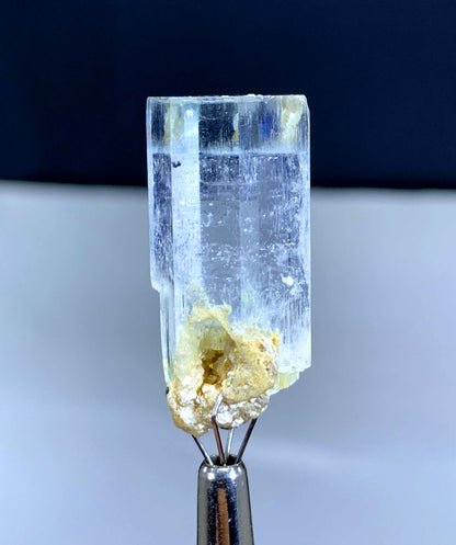 Transparent AquaMorganite var Beryl Crystal from Pakistan - 09 gram