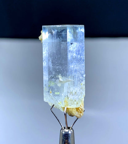 Transparent AquaMorganite var Beryl Crystal from Pakistan - 09 gram