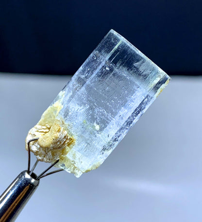 Transparent AquaMorganite var Beryl Crystal from Pakistan - 09 gram