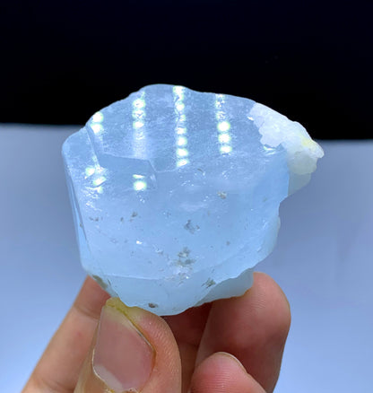 Natural Sky Blue Color Aquamarine Crystal from Nagar valley District Skardu Pakistan - 78 gram
