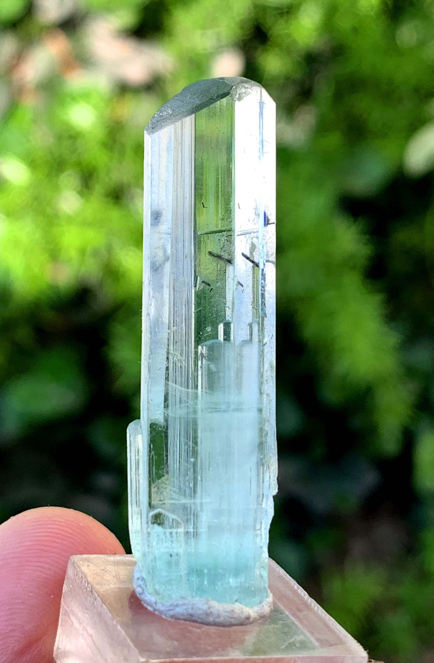 Transparent Blue Aquamarine Crystal From Skardu Pakistan - 36.40 Carats