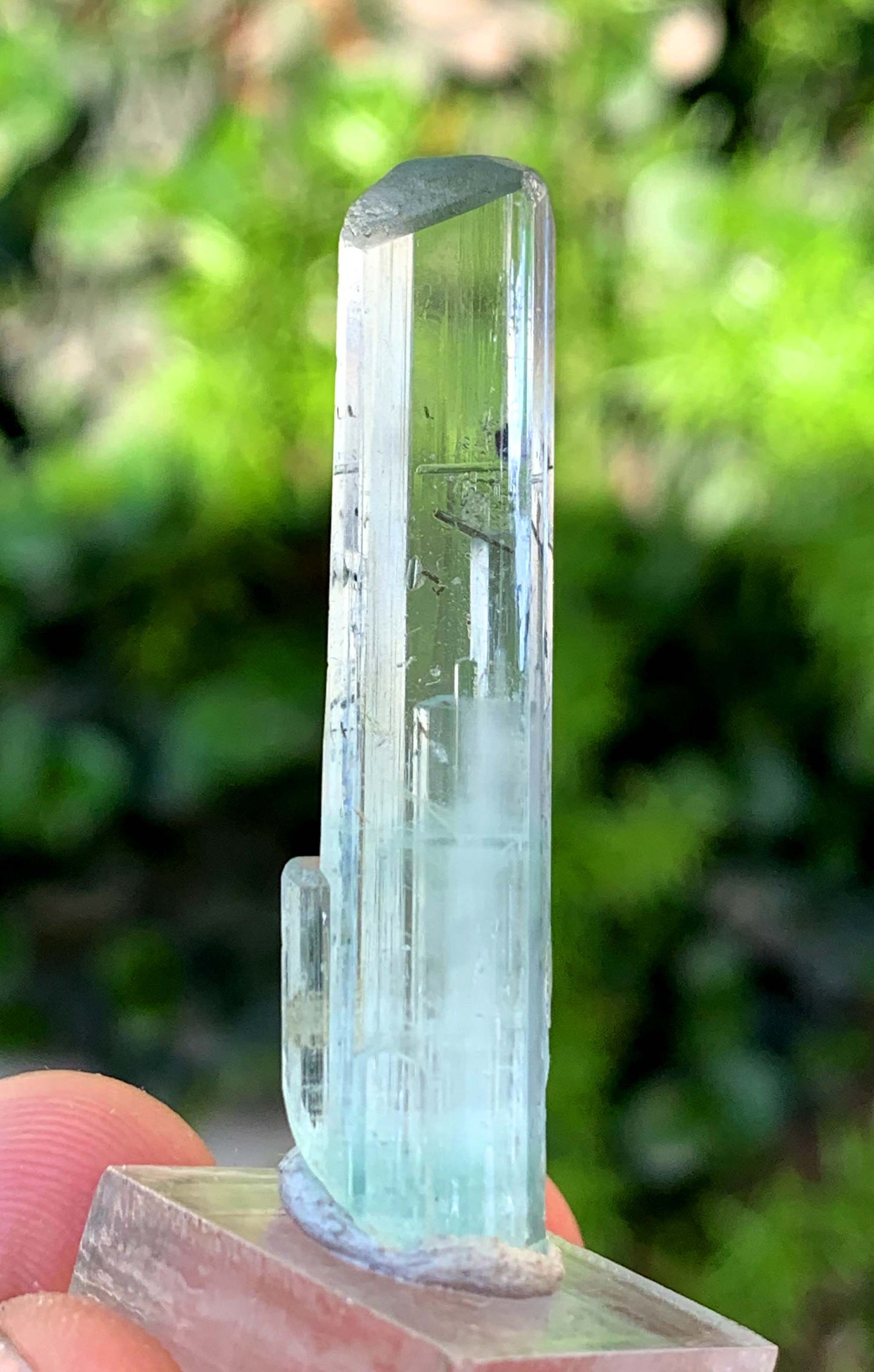 Transparent Blue Aquamarine Crystal From Skardu Pakistan - 36.40 Carats
