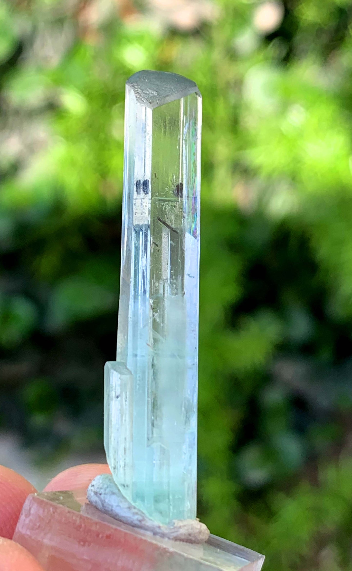 Transparent Blue Aquamarine Crystal From Skardu Pakistan - 36.40 Carats