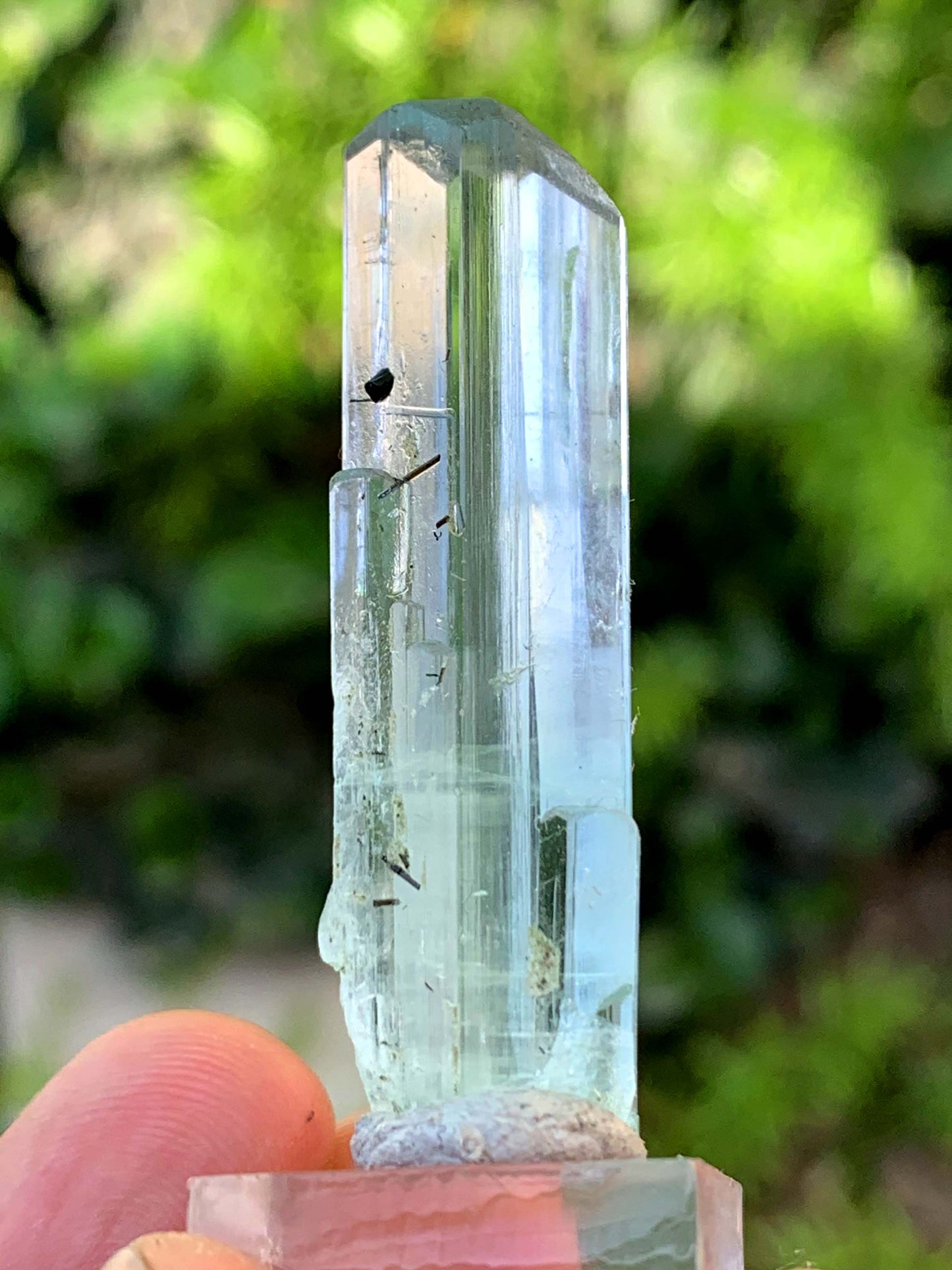 Transparent Blue Aquamarine Crystal From Skardu Pakistan - 36.40 Carats