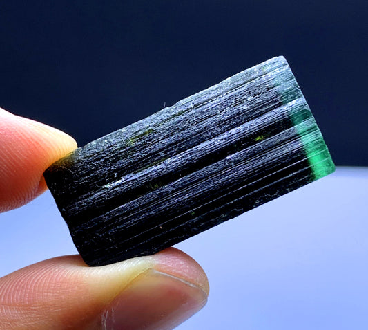 Terminated Green Cap Tourmaline from Pakistan - 76.20 carat