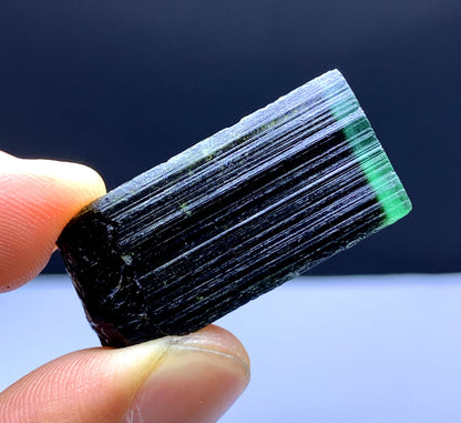 Terminated Green Cap Tourmaline from Pakistan - 76.20 carat