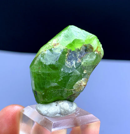 Natural Terminated Lush Green Peridot Crystal from Supat valley Kohistan Pakistan - 35 gram