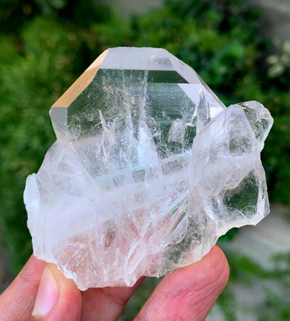 Super Clear Faden Quartz Crystal From Pakistan - 110 Gram