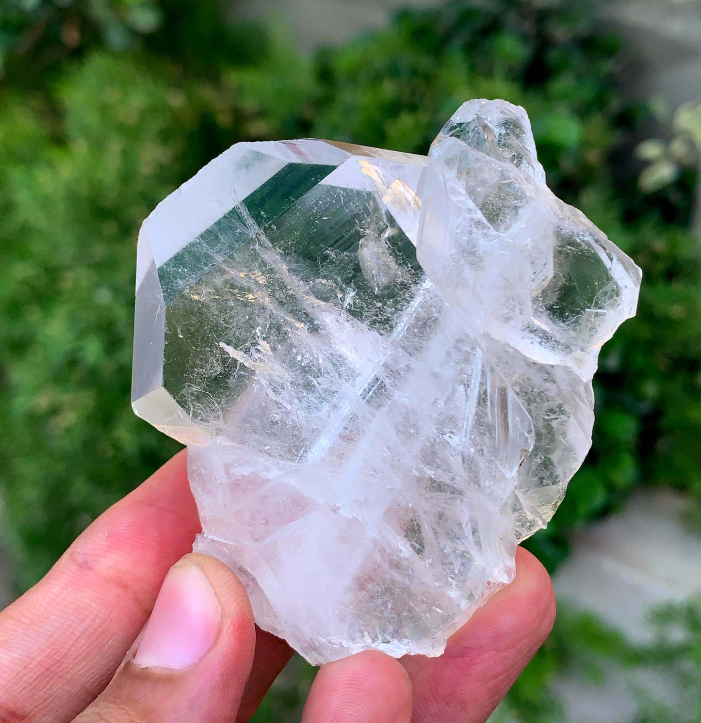 Super Clear Faden Quartz Crystal From Pakistan - 110 Gram