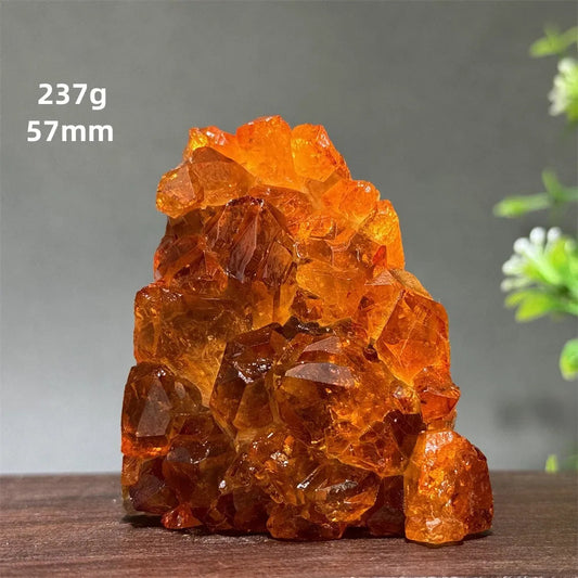 Brazil's High-Quality Citrine  Cave Mineral Specimen Therapy Spiritual Meditation - A17   237g   57mm