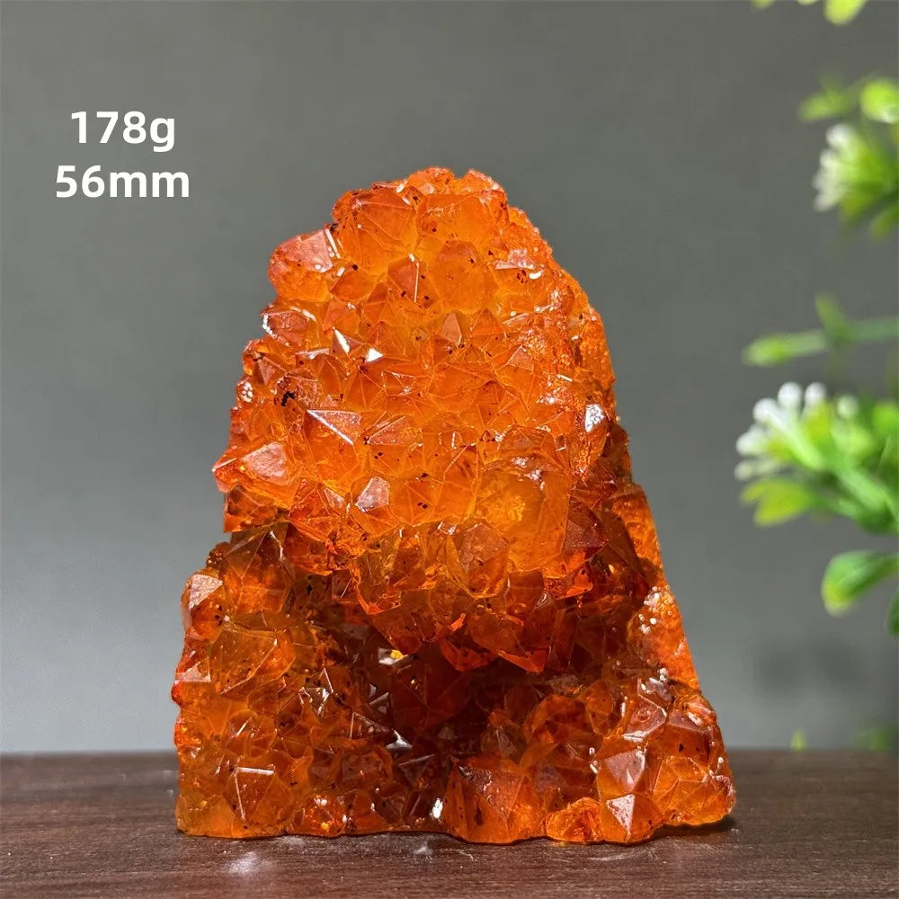 Brazil's High-Quality Citrine  Cave Mineral Specimen Therapy Spiritual Meditation - A31   178g   56mm