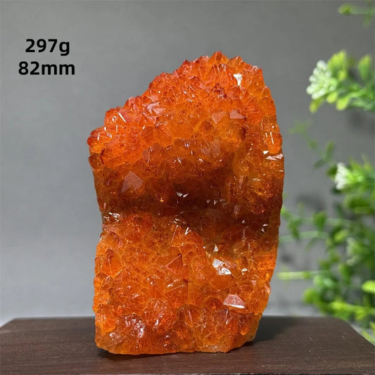 Brazil's High-Quality Citrine  Cave Mineral Specimen Therapy Spiritual Meditation - A9   297g   82mm
