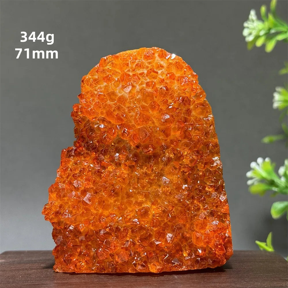Brazil's High-Quality Citrine  Cave Mineral Specimen Therapy Spiritual Meditation - A3   344g   71mm