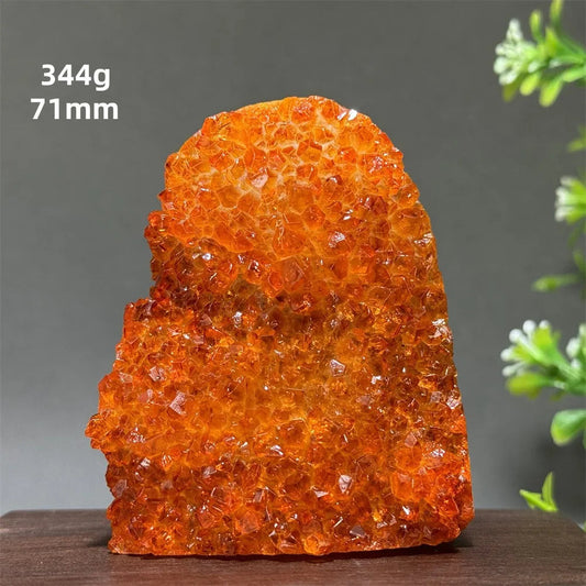 Brazil's High-Quality Citrine  Cave Mineral Specimen Therapy Spiritual Meditation - A3   344g   71mm