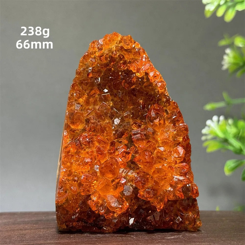 Brazil's High-Quality Citrine  Cave Mineral Specimen Therapy Spiritual Meditation - A33   238g   66mm