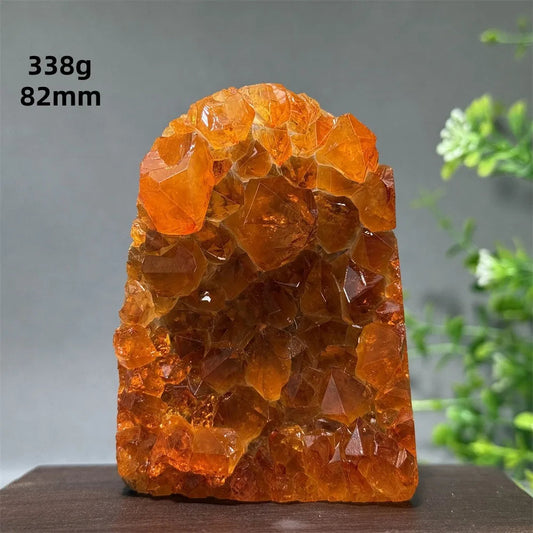 Brazil's High-Quality Citrine  Cave Mineral Specimen Therapy Spiritual Meditation - A7   338g   82mm