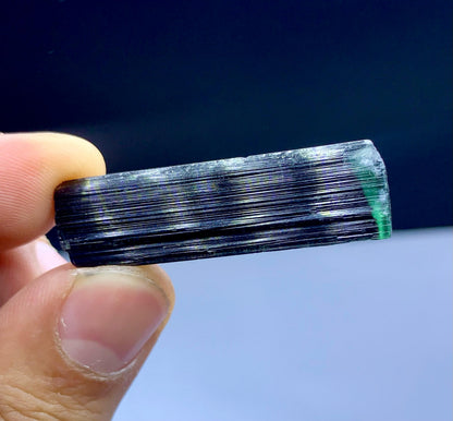 Terminated Green Cap Tourmaline from Pakistan - 71.70 carat