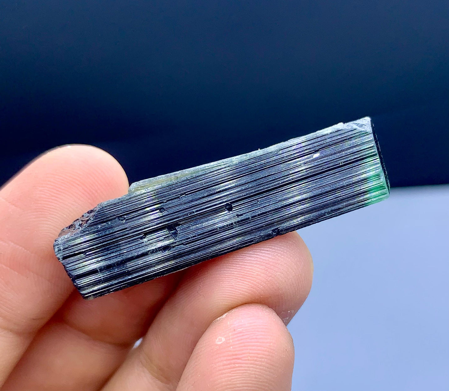 Terminated Green Cap Tourmaline from Pakistan - 71.70 carat