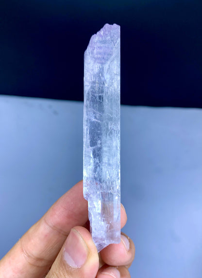 Natural Transparent Pink Kunzite Crystal from Nuristan Afghanistan - 49 gram