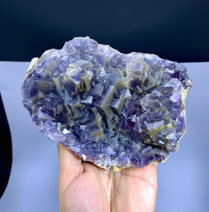 Huge Size Purple Phantom Fluorite Specimen from Baluchistan Pakistan - 1906 grams
