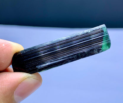 Green Cap Tourmaline Crystal from Astaknala Pakistan - 09 gram