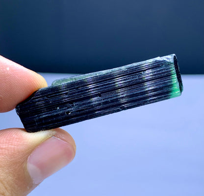 Green Cap Tourmaline Crystal from Astaknala Pakistan - 09 gram